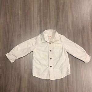Cat & Jack White Button-Up Shirt – Size 2T